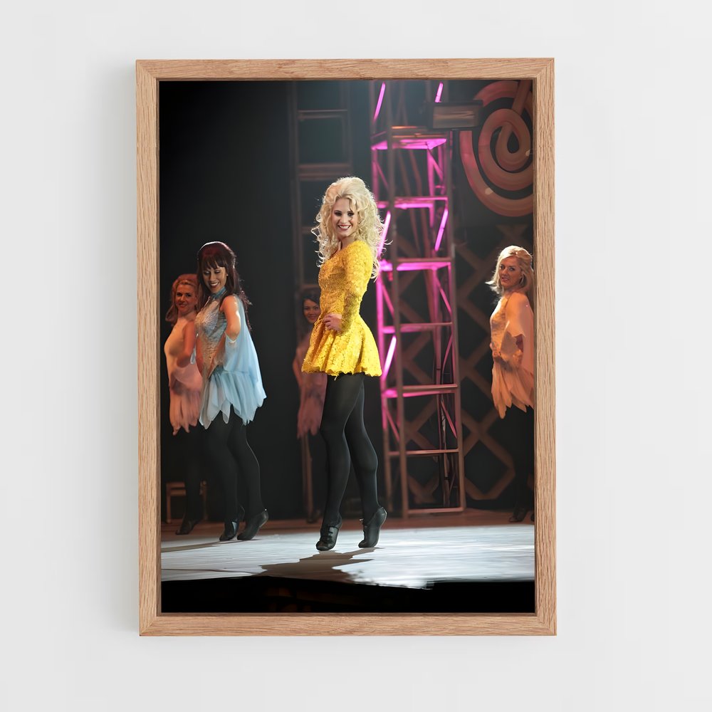 Poster Pop Étoile – affiche Danse (vue 4)